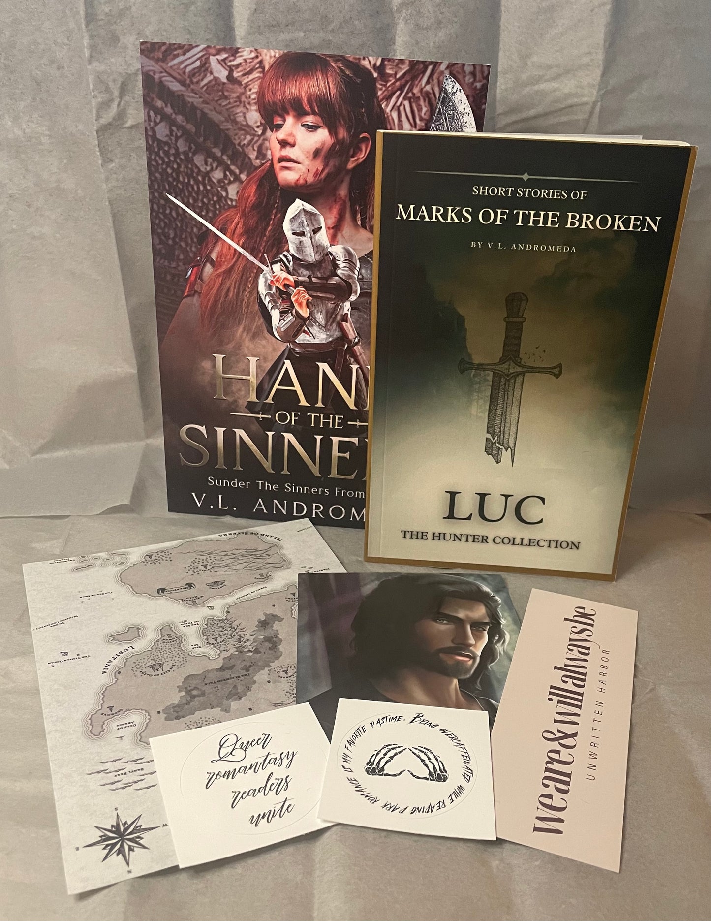“The Hunter” Collection Book Box by V.L. Andromeda